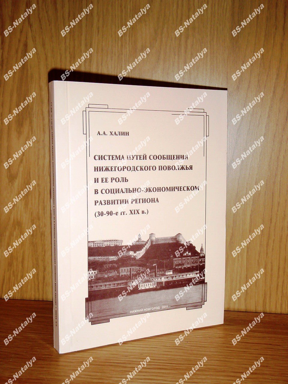 Халин А.А. Система путей сообщения Нижегородского Поволжья и ее роль в социально-экономическом развитии региона (30—90-е гг. XIX в.).