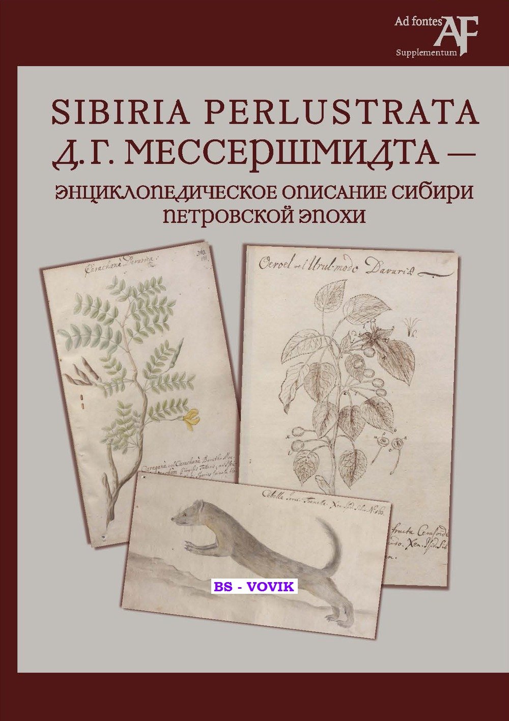 Sibiria Perlustrata Д.Г. Мессершмидта