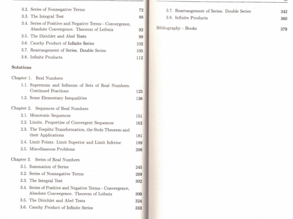 Kaczor W.J., Nowak M.T. Problems in Mathematical Analysis. 3 тома