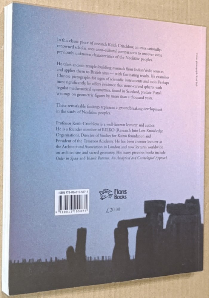 Critchlow, Keith. Time Stands Still: New Light on Megalithic Science.