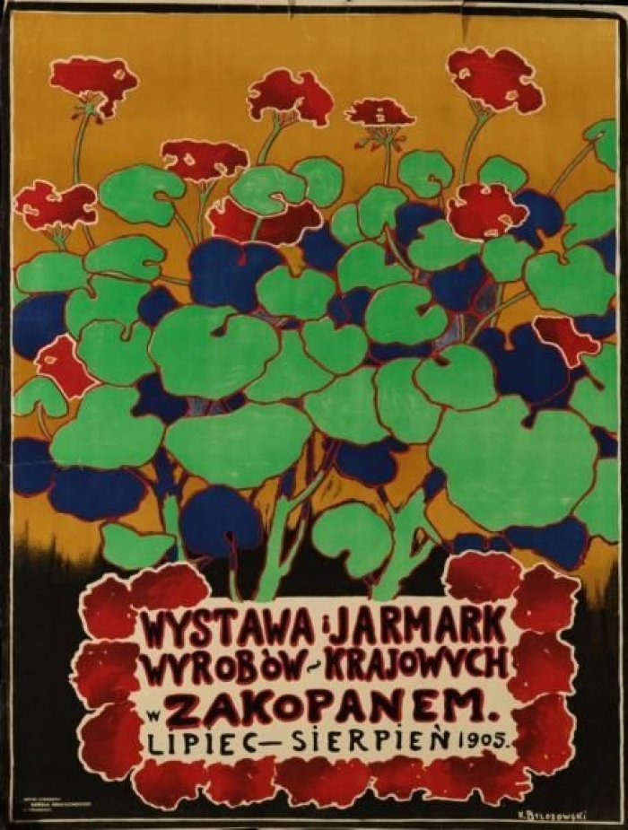 Польский плакат конца XIX - начала XX века из собрания Государственного музея изобразительных искусств имени А. С. Пушкина.