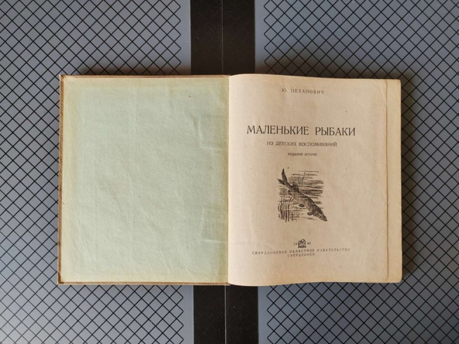 Цеханович Ю. Маленькие рыбаки.