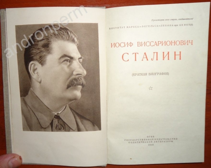 Иосиф Виссарионович Сталин (краткая биография).