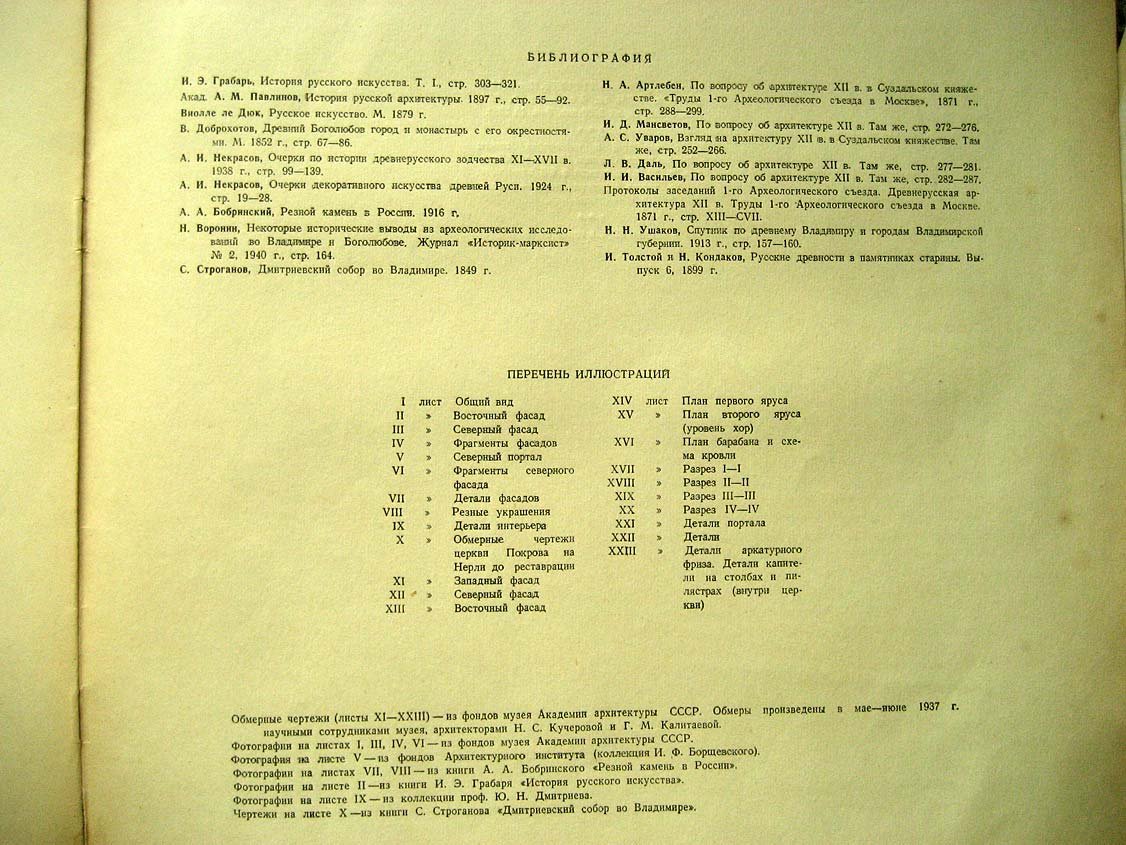 Покров на Нерли. Памятники Русской архитектуры