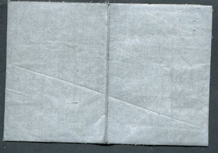 Удостоверение (вместо паспорта). Завод № 338 г. Кемерово 1945 г.