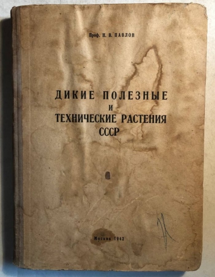 Павлов Н.В. (Проф.) Дикие полезные и технические растения СССР.