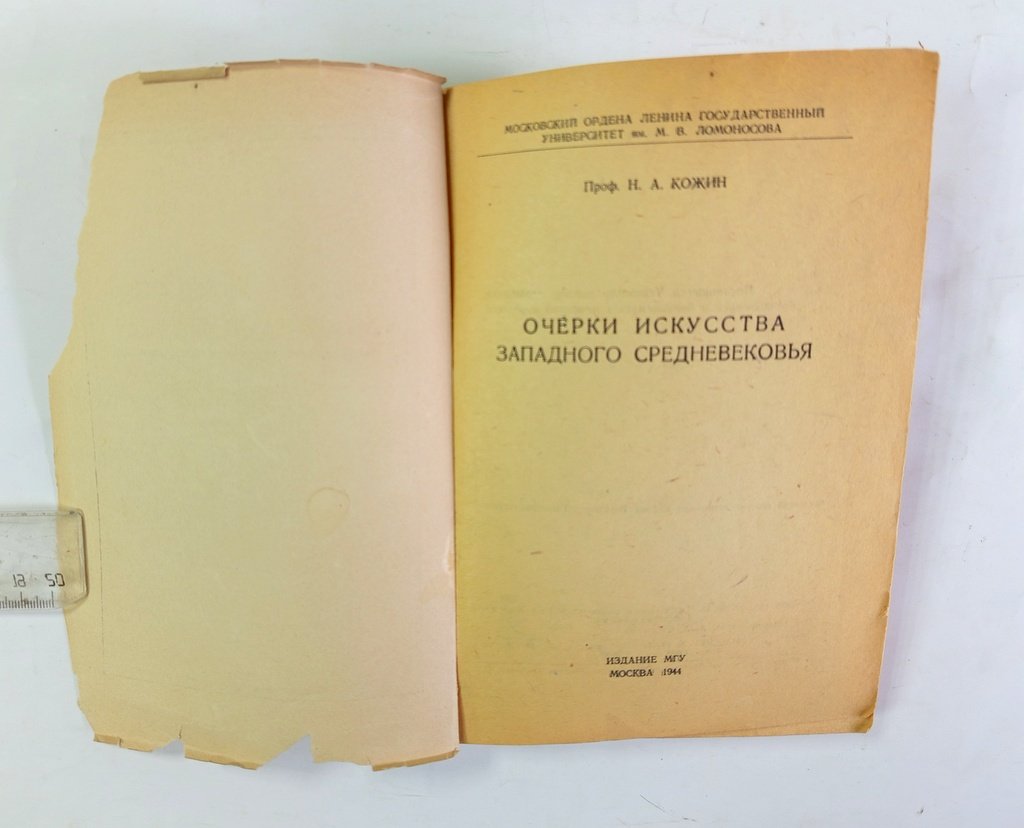 Кожин, Н.А. Очерки искусства Западного Средневековья.