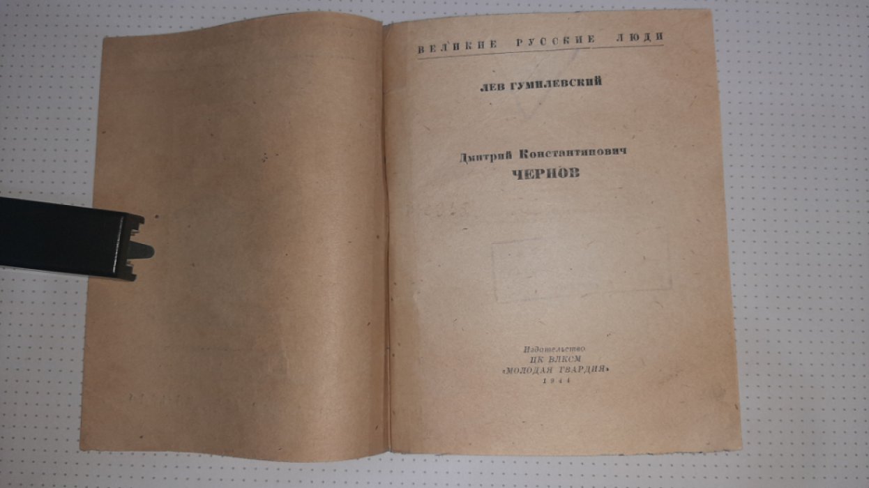 Гумилевский Л. Чернов.