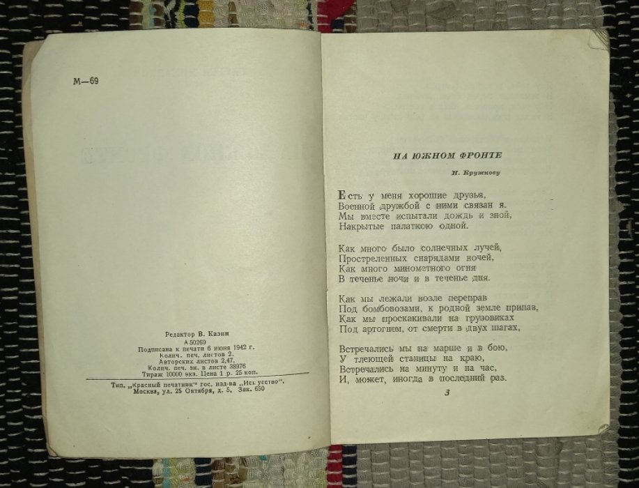Михалков С. На Южном фронте.