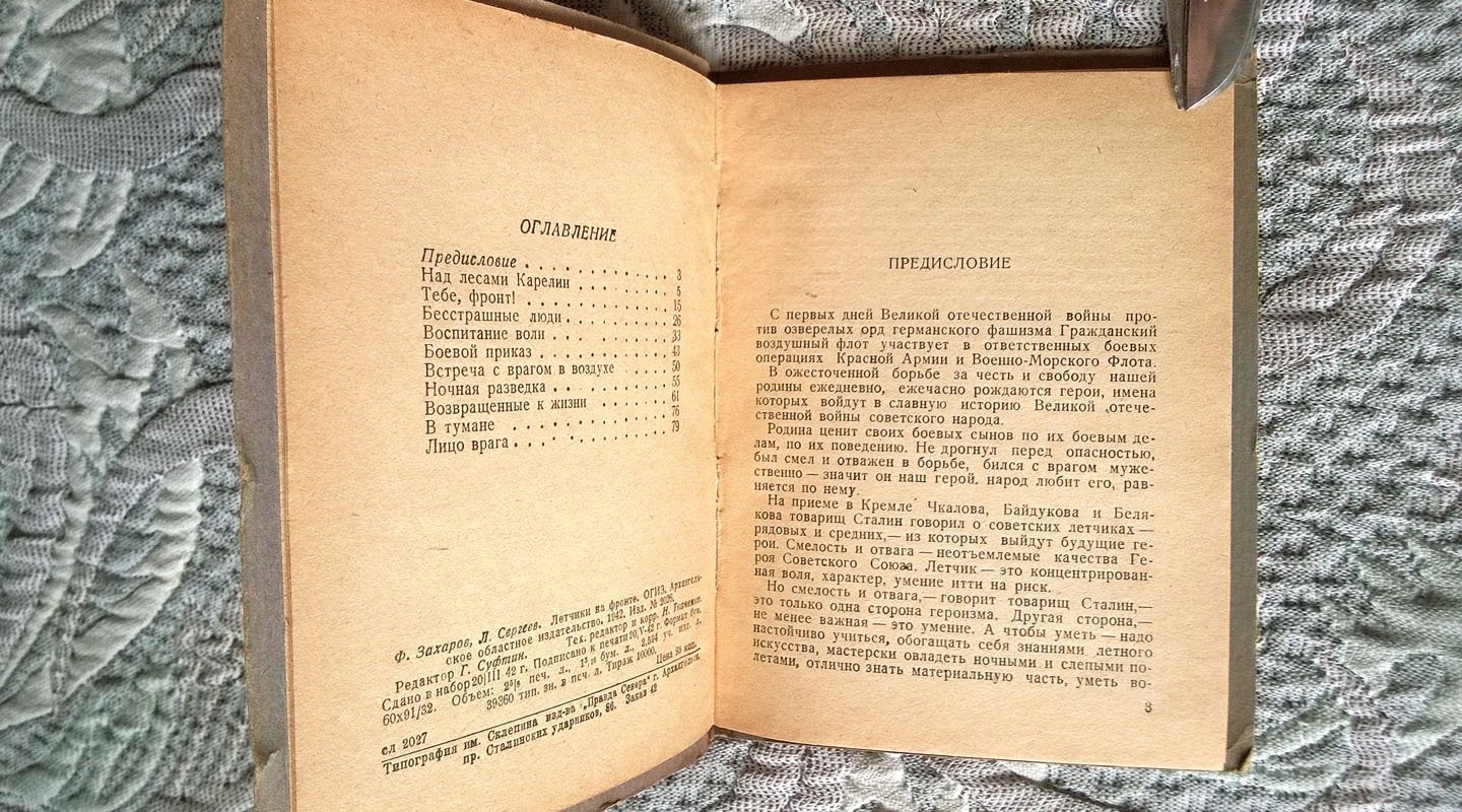 Захаров Ф., Сергеев Л. Летчики на фронте.