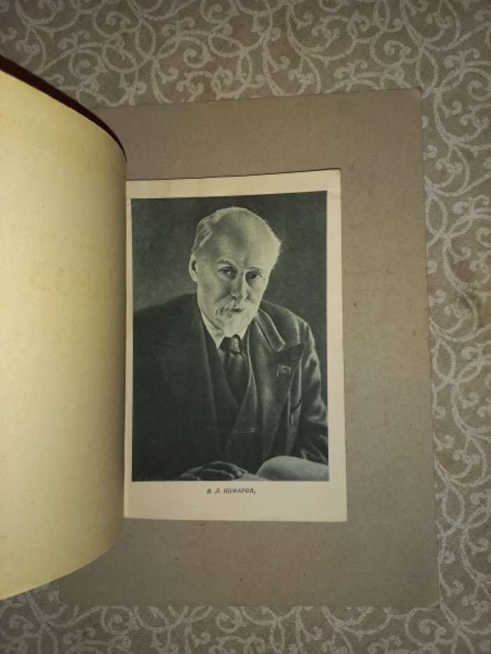 Мещанинов И.И., Чернов А.Г. Владимир Леонтьевич Комаров.