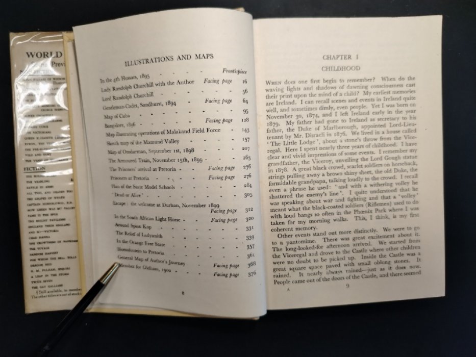 Черчилль Уинстон (Winston S.Churchill) Мои ранние годы. На английском языке.