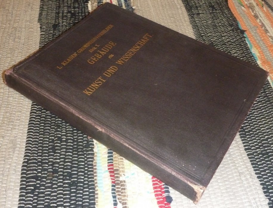 Klasen L. Gebaude fur kunst und wissenschaft.