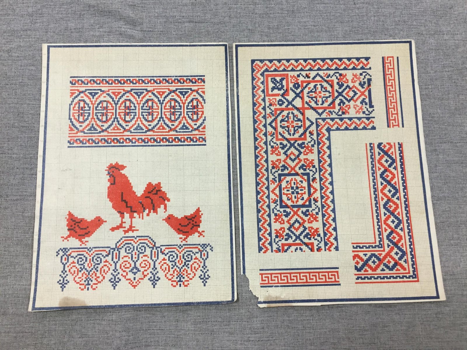Лелеев С.С., художник Рисунки для вышивания.