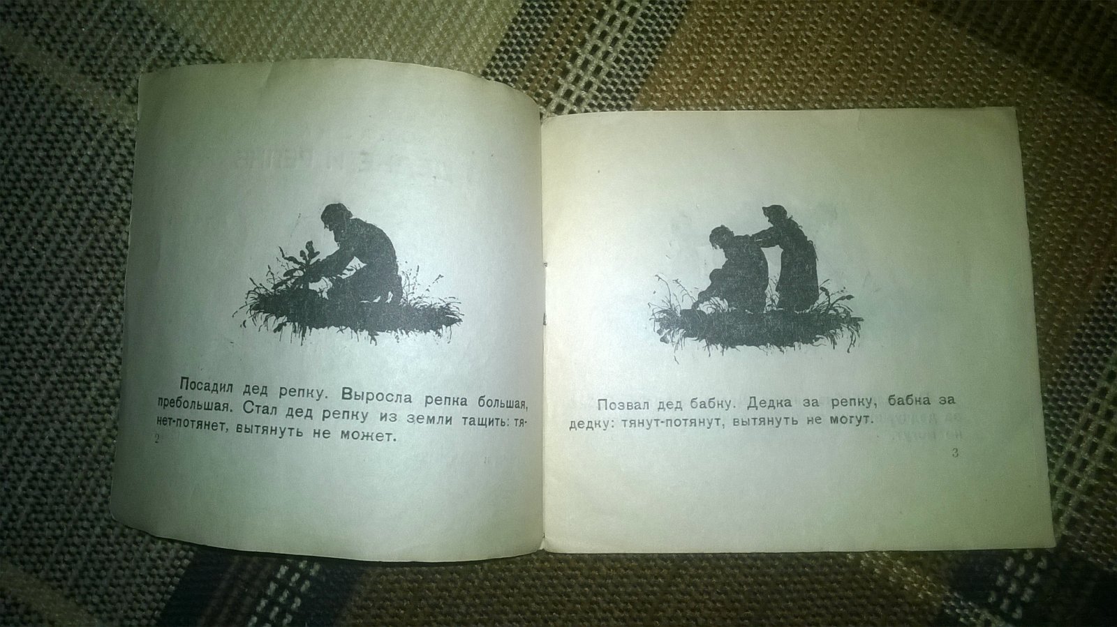 Сказка о дедке и репке.