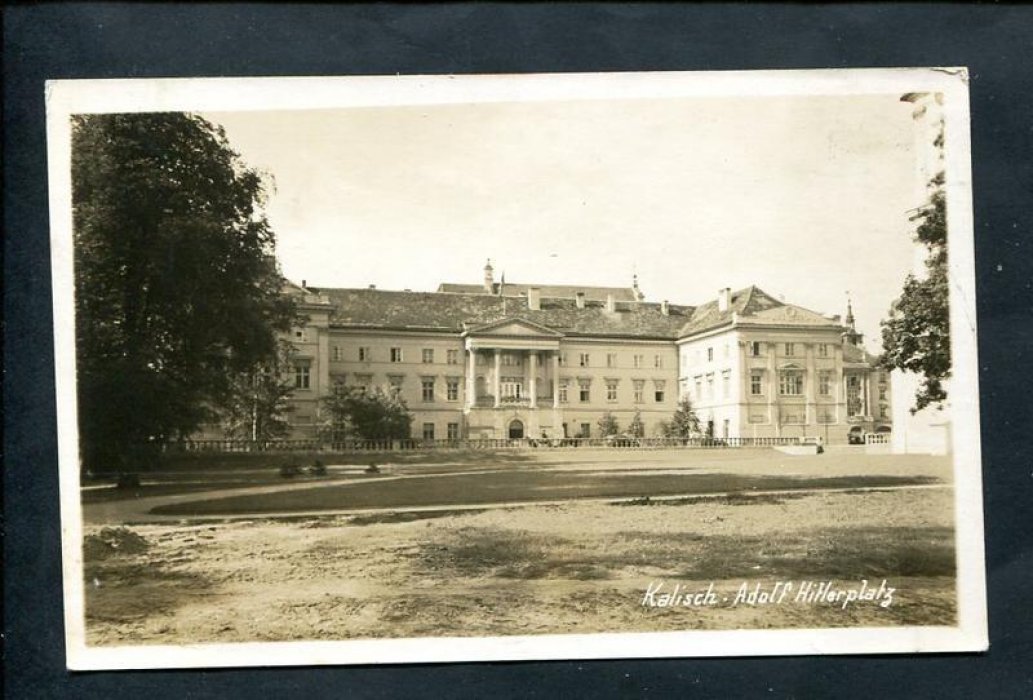 Калиш. Площадь Адольфа Гитлера.