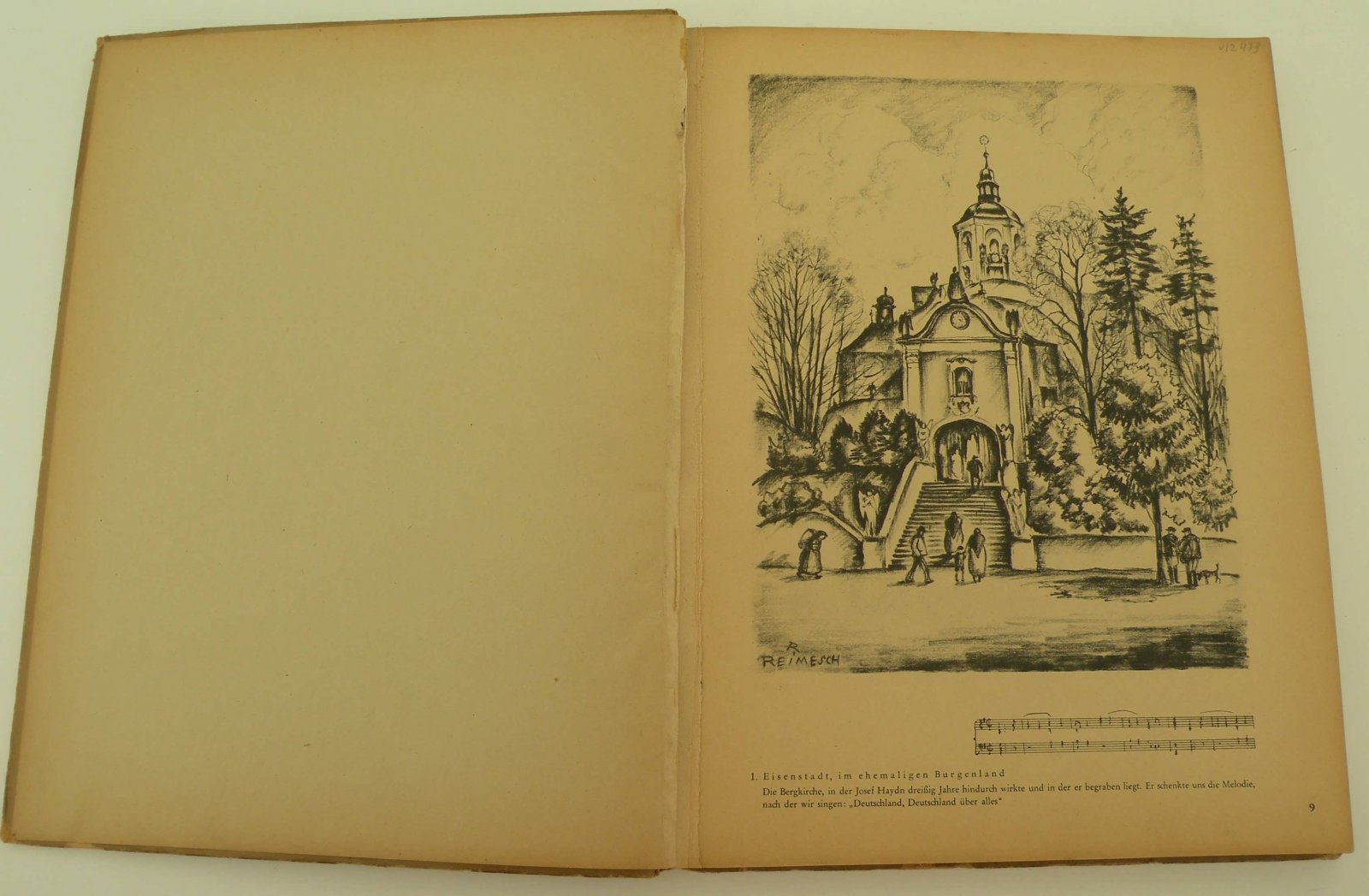 Ragimund Reimesch. [Рагимунд Реймеш]. Heimgekehrte Grenzlande. Dargestellt in 147 zeichnungen und originalgraphiken. [Родные Пограничные Земли. Представлен в 147 рисунках и оригинальной графике].