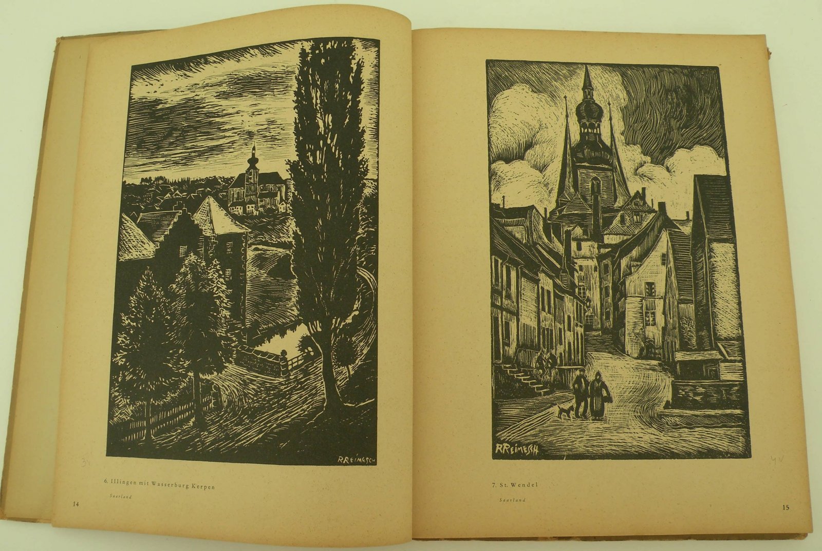 Ragimund Reimesch. [Рагимунд Реймеш]. Heimgekehrte Grenzlande. Dargestellt in 147 zeichnungen und originalgraphiken. [Родные Пограничные Земли. Представлен в 147 рисунках и оригинальной графике].
