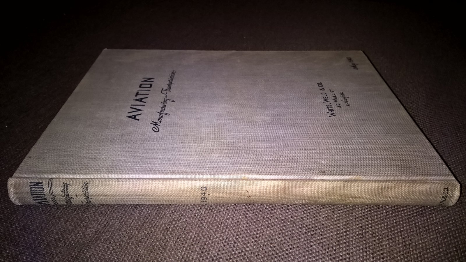 Donald Ross, David Weld. An appraisal of prospects for the Aircraft Manufacturing Industry. A review of the Air Transportation Industry.
