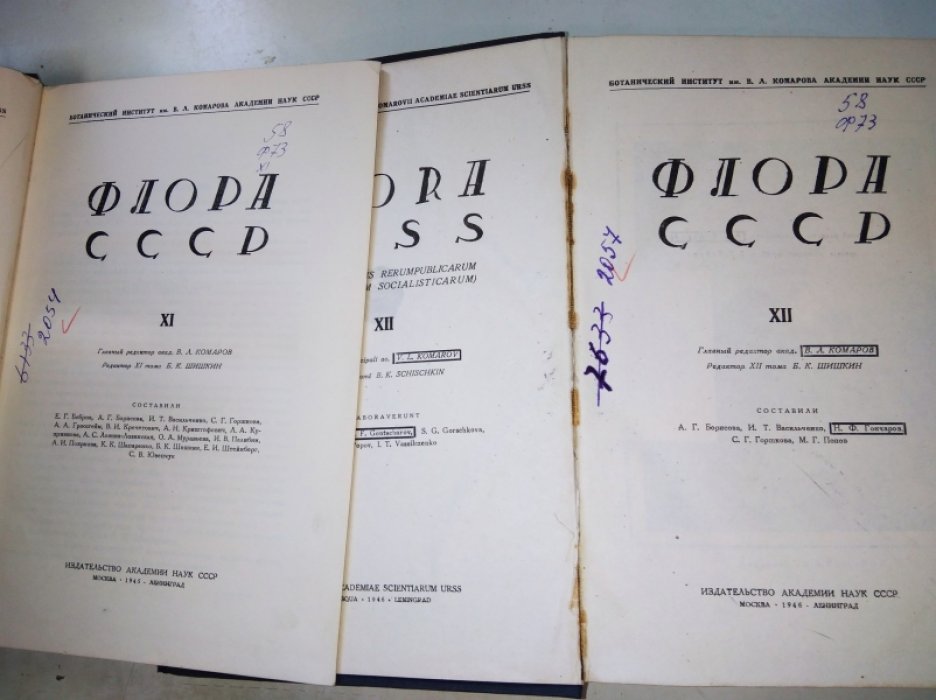 Флора СССР. Том XI.