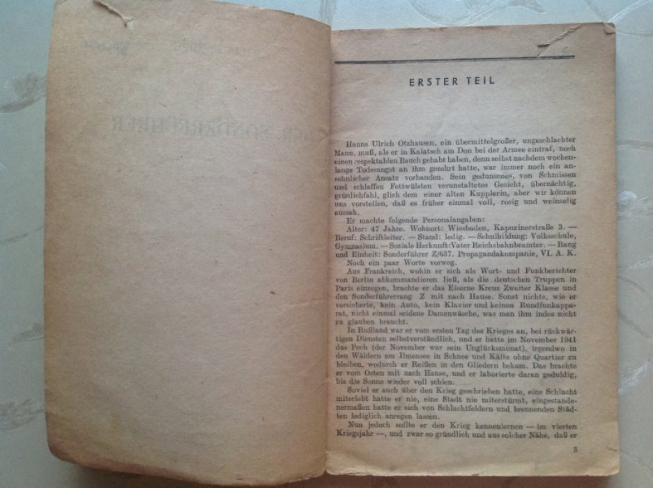 Bredel Willi (Бредель Вилли). Der Sonderfuhrer (Зондерфюрер).
