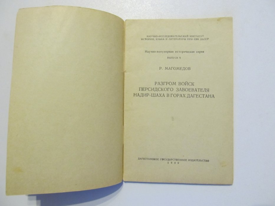 Магомедов Р. Битва близ аула Чох.