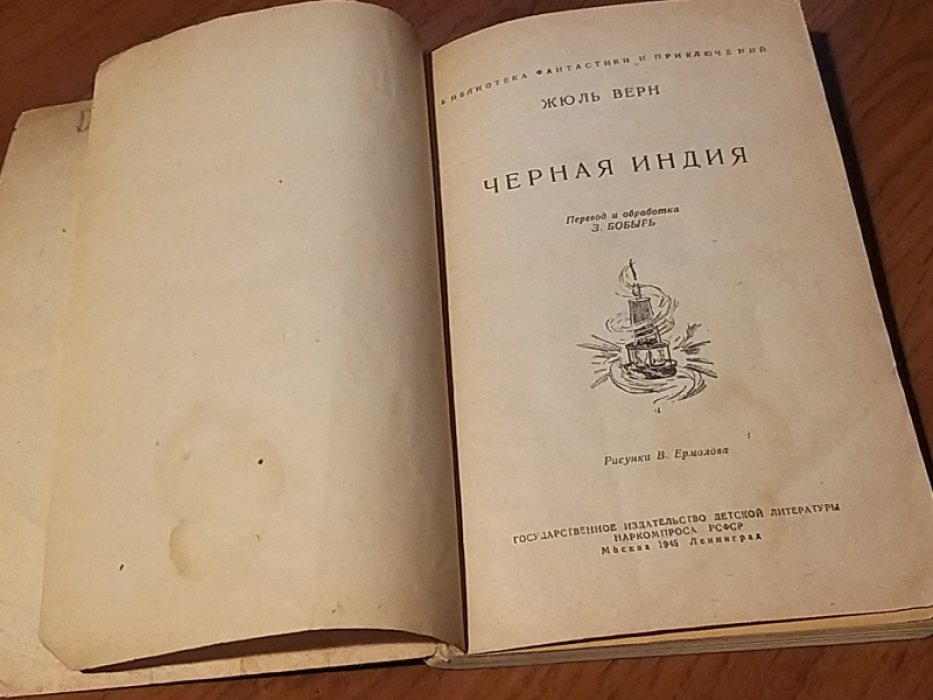 Верн Ж. Черная Индия.