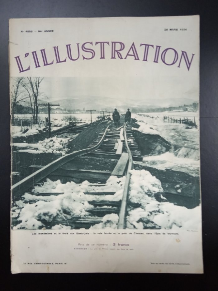 LIllustration. № 4856-94 annee. 28 Mars 1936.