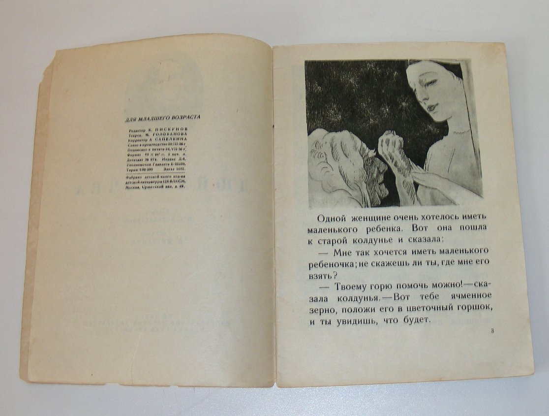 Андерсен Г.Х. Дюймовочка.