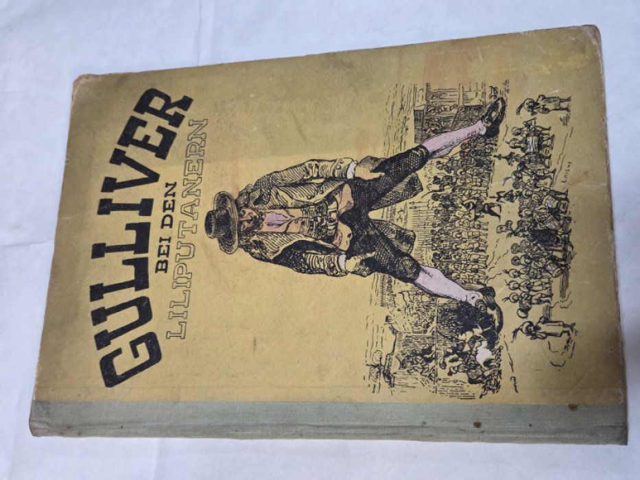 Swift J. Gulliver bei den liliputanern. На нем.яз. Иллюстрации Грандвилль.