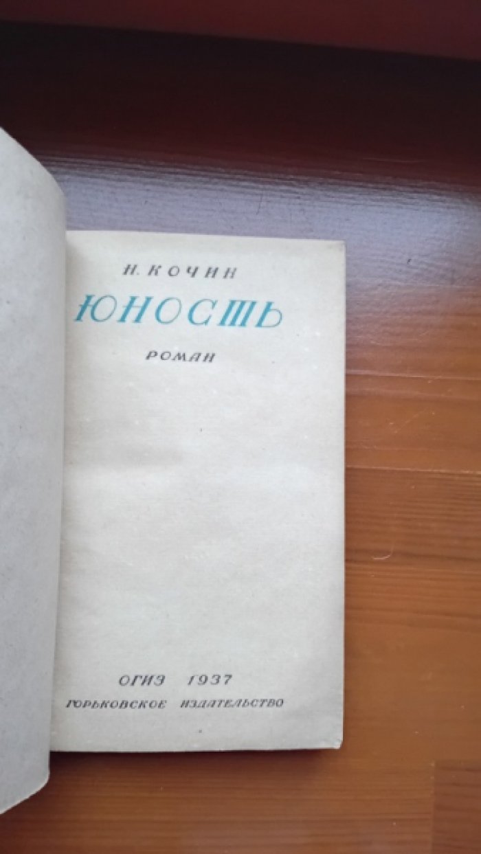 Кочин Н. Юность.