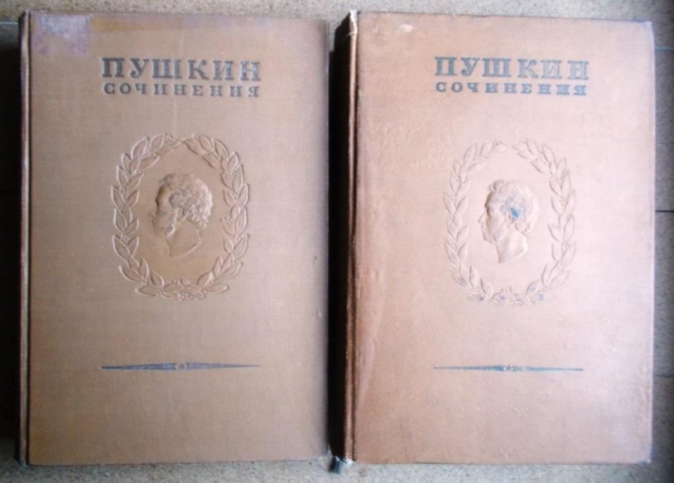 Пушкин А.С. Полное собрание сочинений в 16 томах (20 книгах) Том. 8. кн. 1. кн.2.
