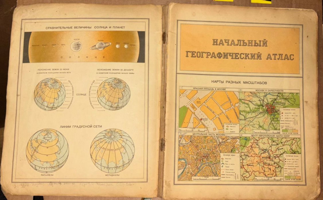 Начальный географический атлас.