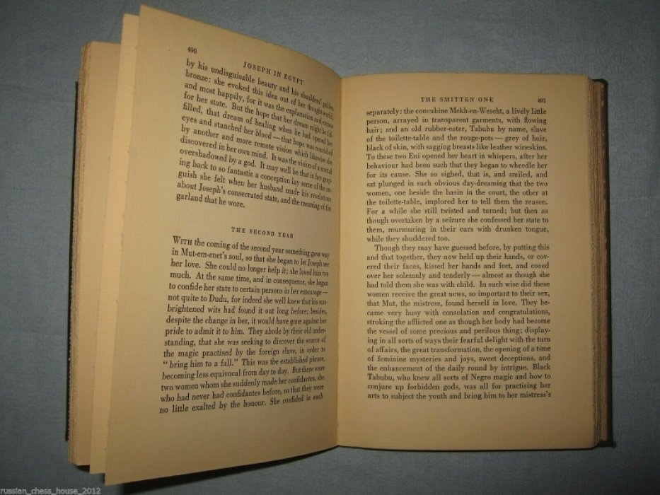 Thomas Mann. Манн Т. Joseph in Egypt. Volume II.Иосиф в Египте.Часть 2.