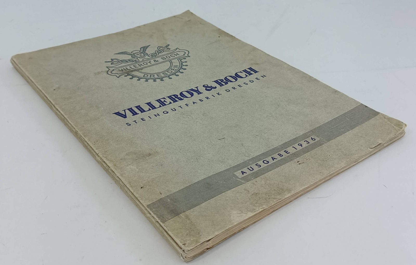 Каталог керамики фирмы Villeroy & Boch в Дрездене.