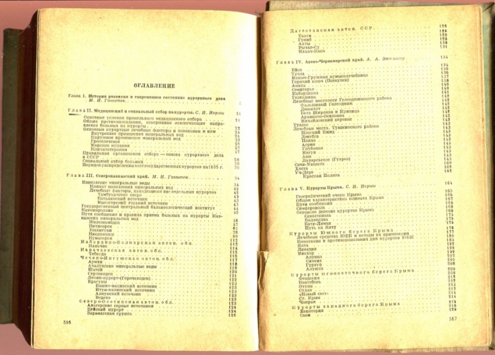 Курорты СССР. Справочник.