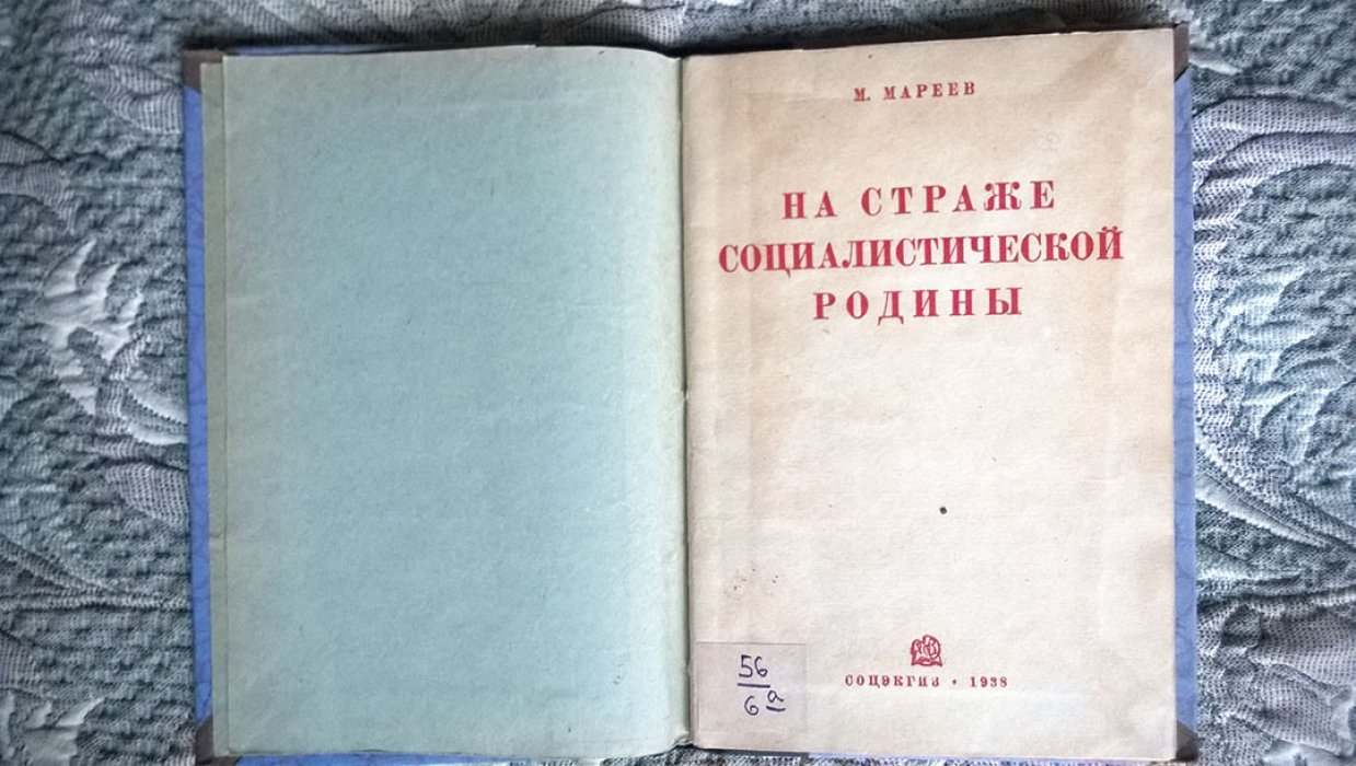 Мареев М. На страже социалистической родины.