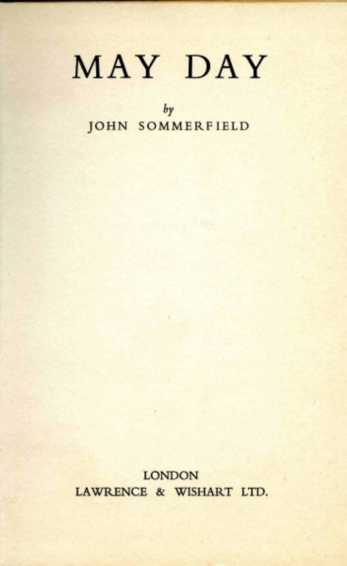 Sommerfield John. May Day (Первомай).