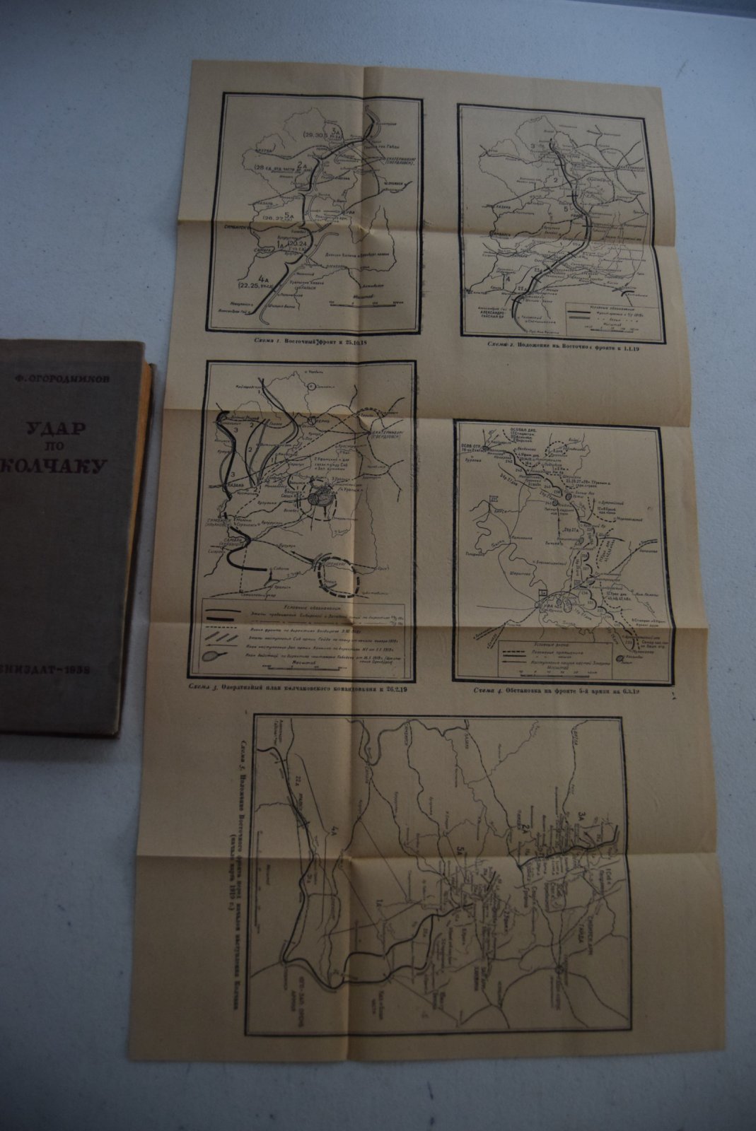 Огородников Федор. Удар по Колчаку весной 1919 г.