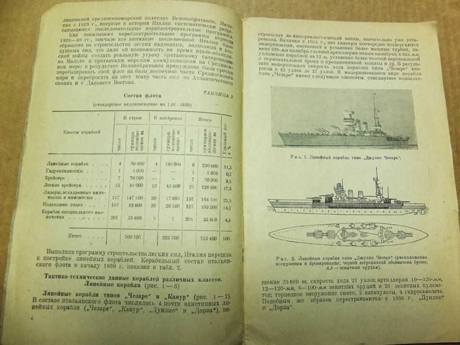 Шведе Е.Е. Военно-морской флот Италии.