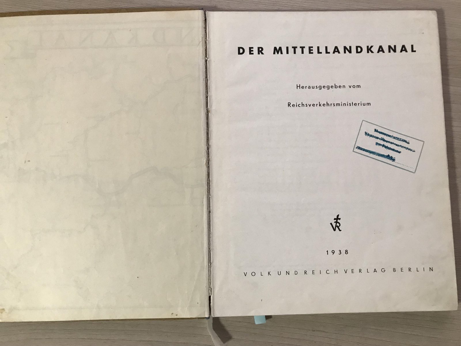 Der Mittellandkanal. Миттелландский канал.