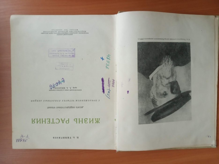 Тимирязев К.А. Жизнь растений.