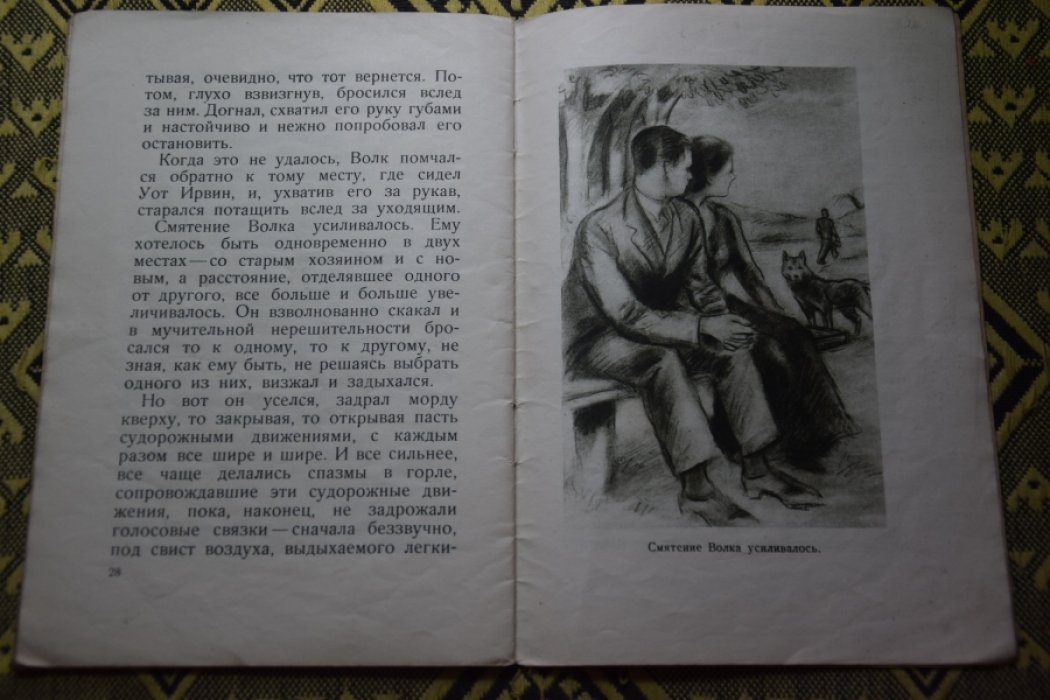 Джек Лондон, Уйда. Волк. Степь.