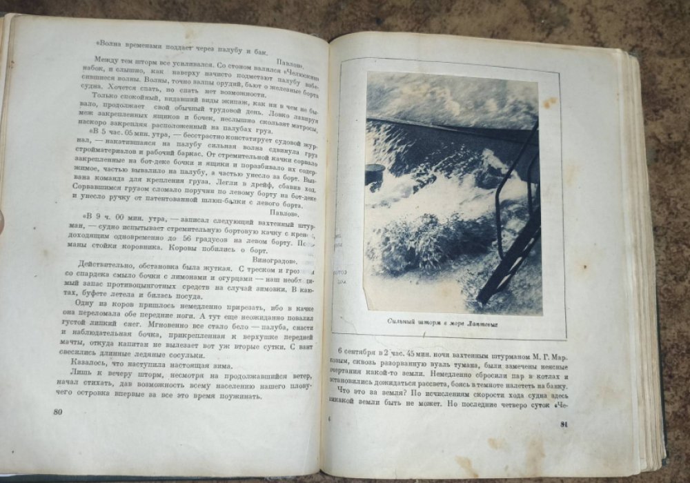 Громов Б. Гибель Челюскина.