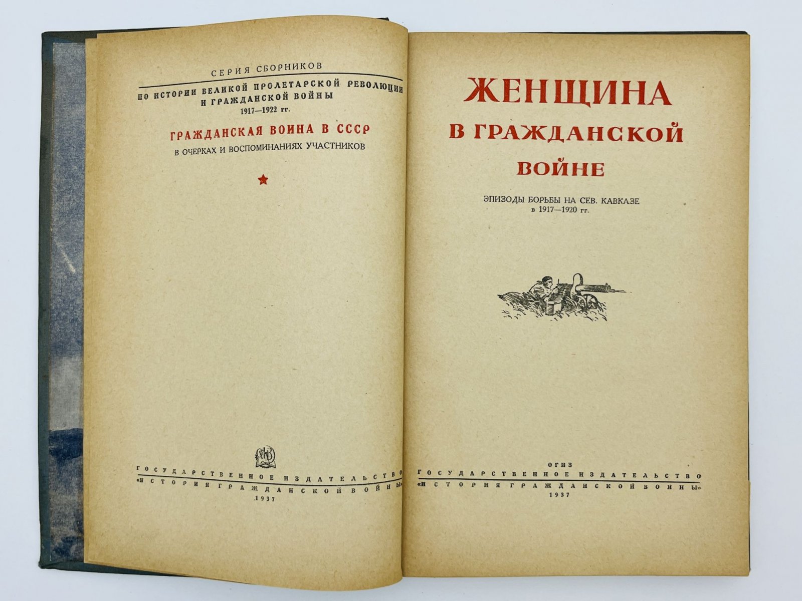 Женщина в Гражданской войне. Эпизоды борьбы на Северном Кавказе в 1917-1920 гг.