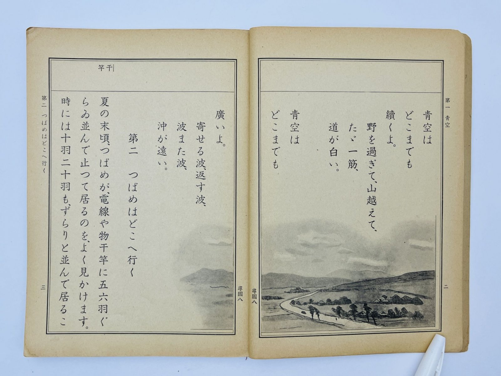Shogaku Kokugo Tokuhon: Maki hachi (Учебник японского языка для начальной школы) [Япония периода экспансии, 13-й год Сева. Официальный учебник].