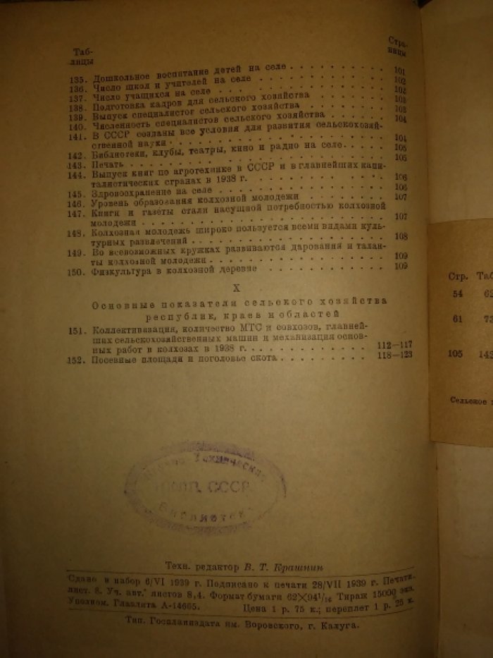 Социалистическое сельское хозяйство СССР.