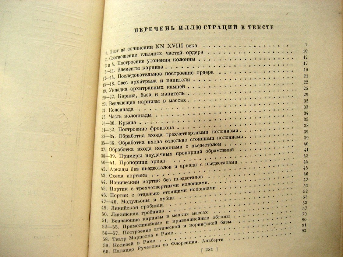 Михаловский И. Теория классических архитектурных форм.