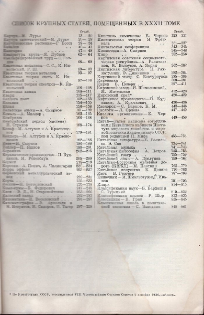 Большая Советская Энциклопедия (БСЭ). В 65-ти томах. Первое издание. Том 32 (тридцать второй) Каучук - Классон