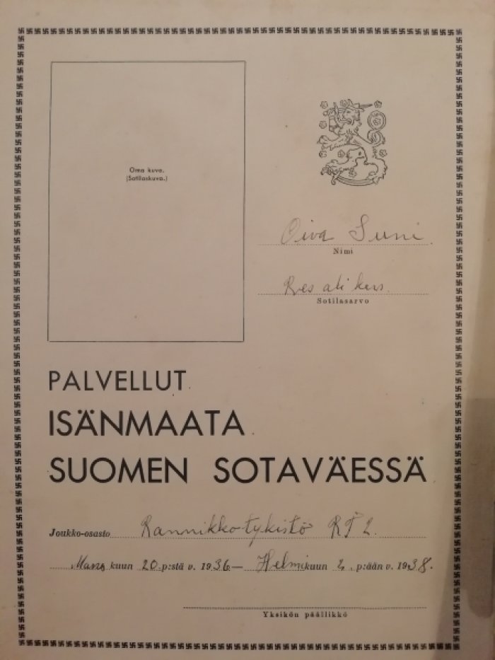 Suomen Sotavaki.